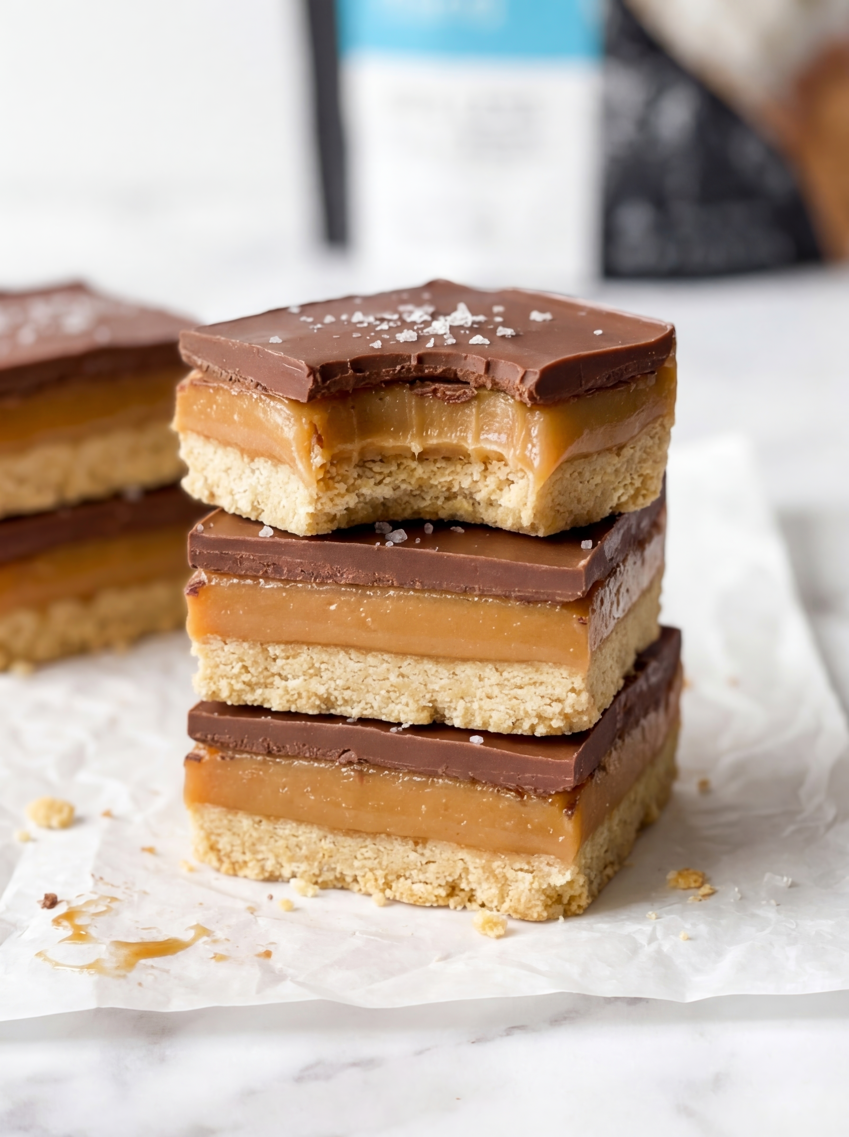 Sugar-Free Millionaire’s Shortbread
