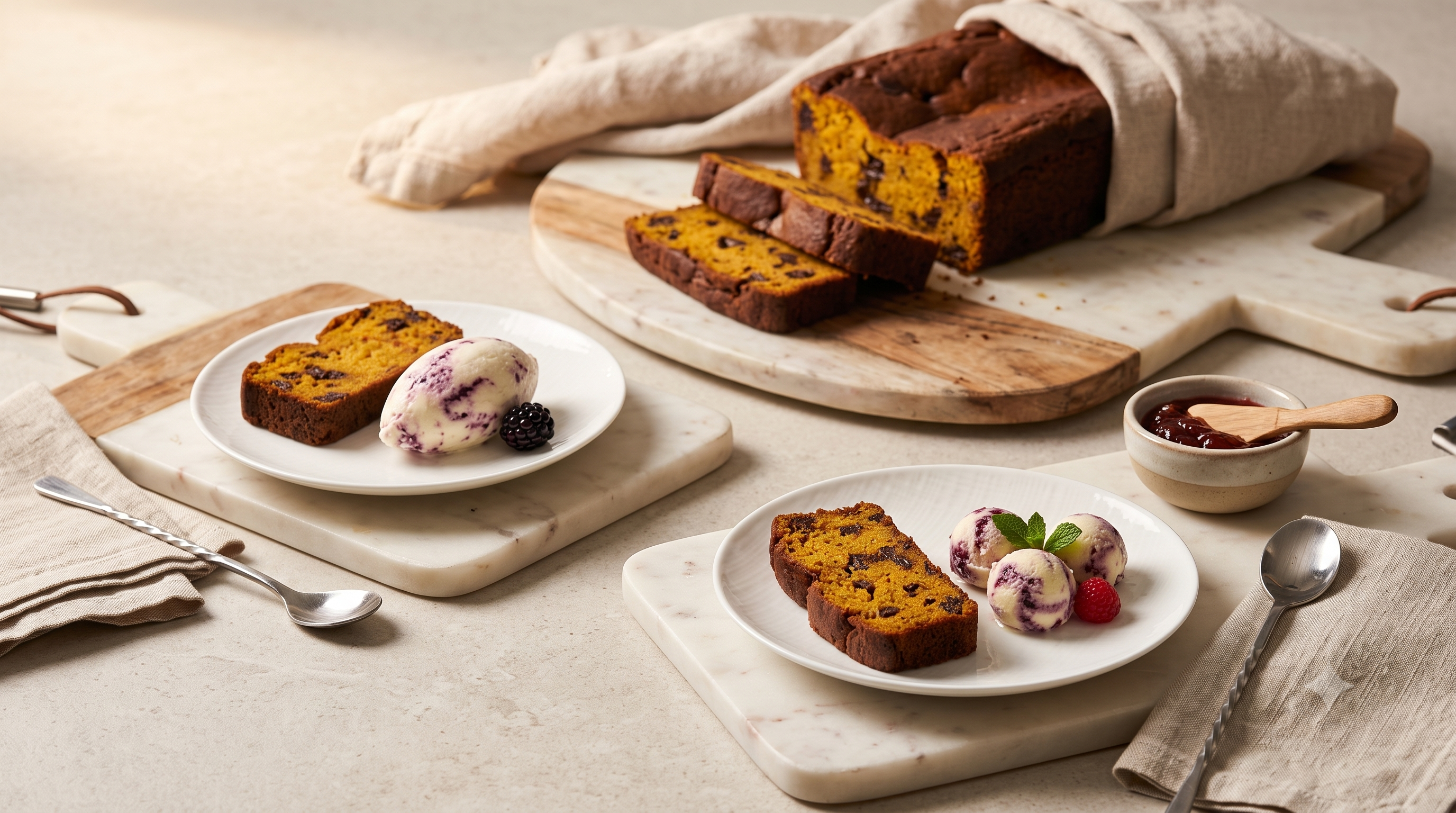 Chocolate Chunk Pumpkin Bread