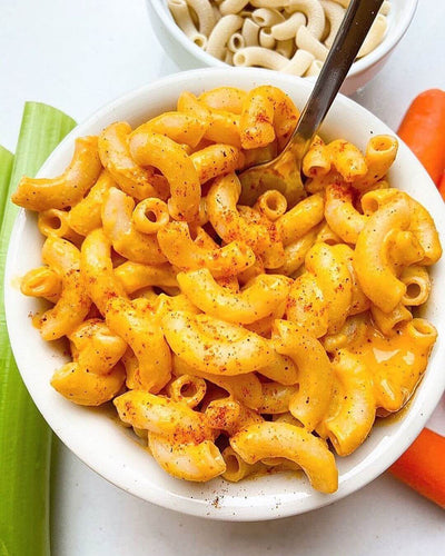 Buffalo Dairy-Free Mac & Cheese