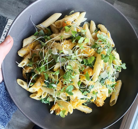 Butternut Squash & Spinach Penne