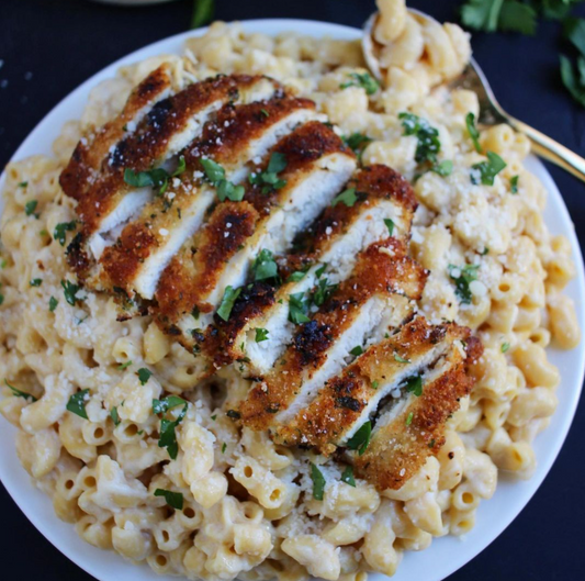 Crispy Lemon Chicken Pasta