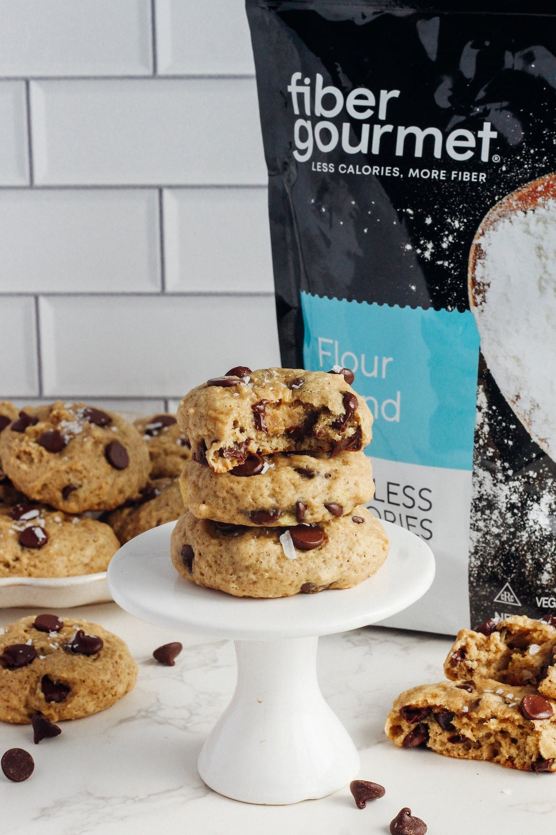 High-Fiber Chocolate Chip Cookies