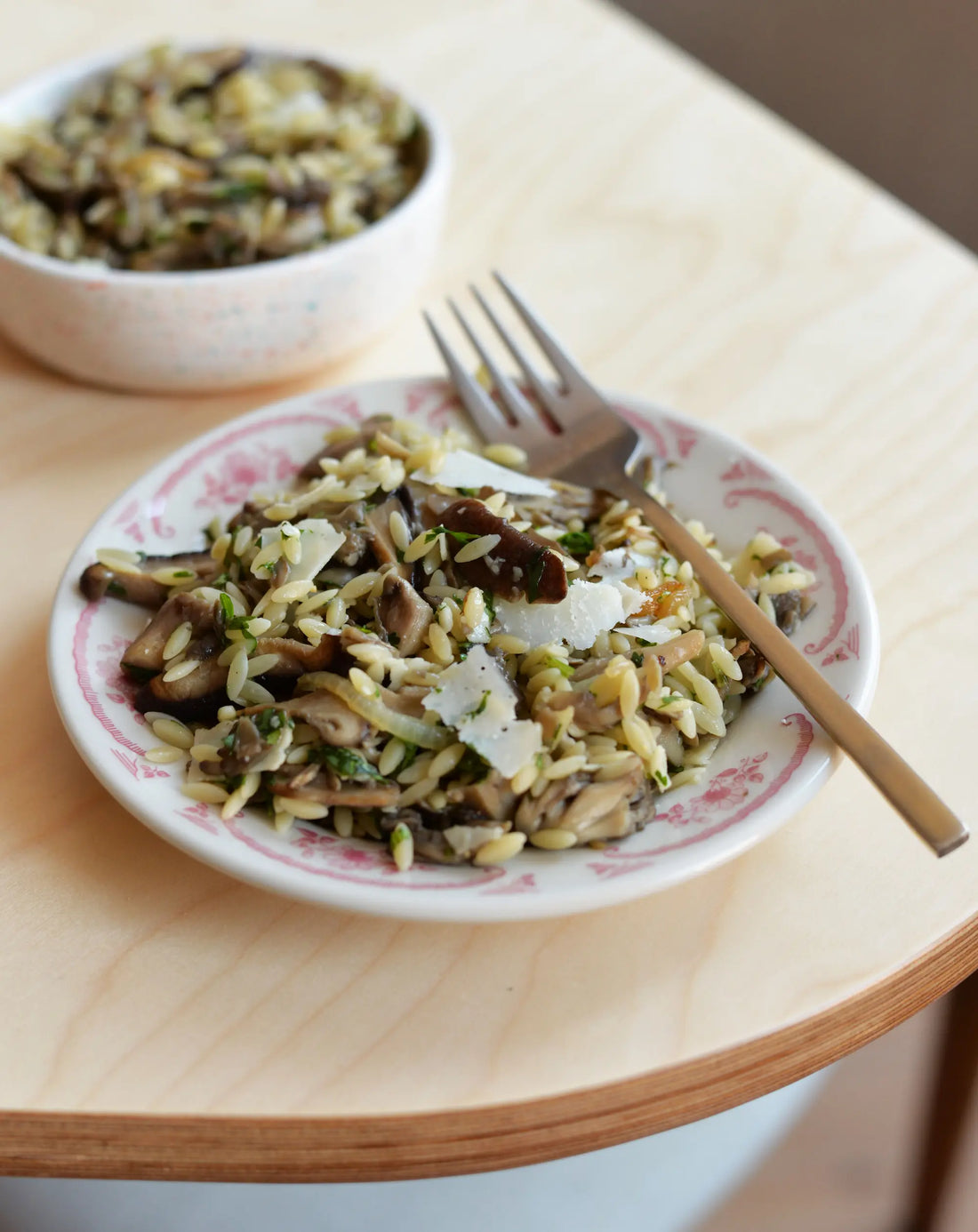 Mushroom Riced Pasta