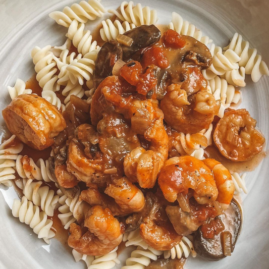 Shrimp Marsala Pasta