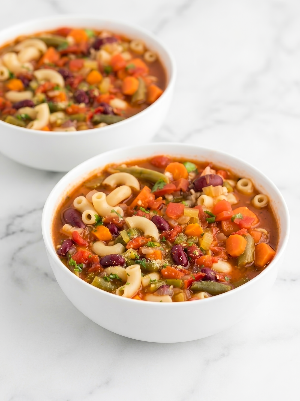 High-Fiber Spring Minestrone