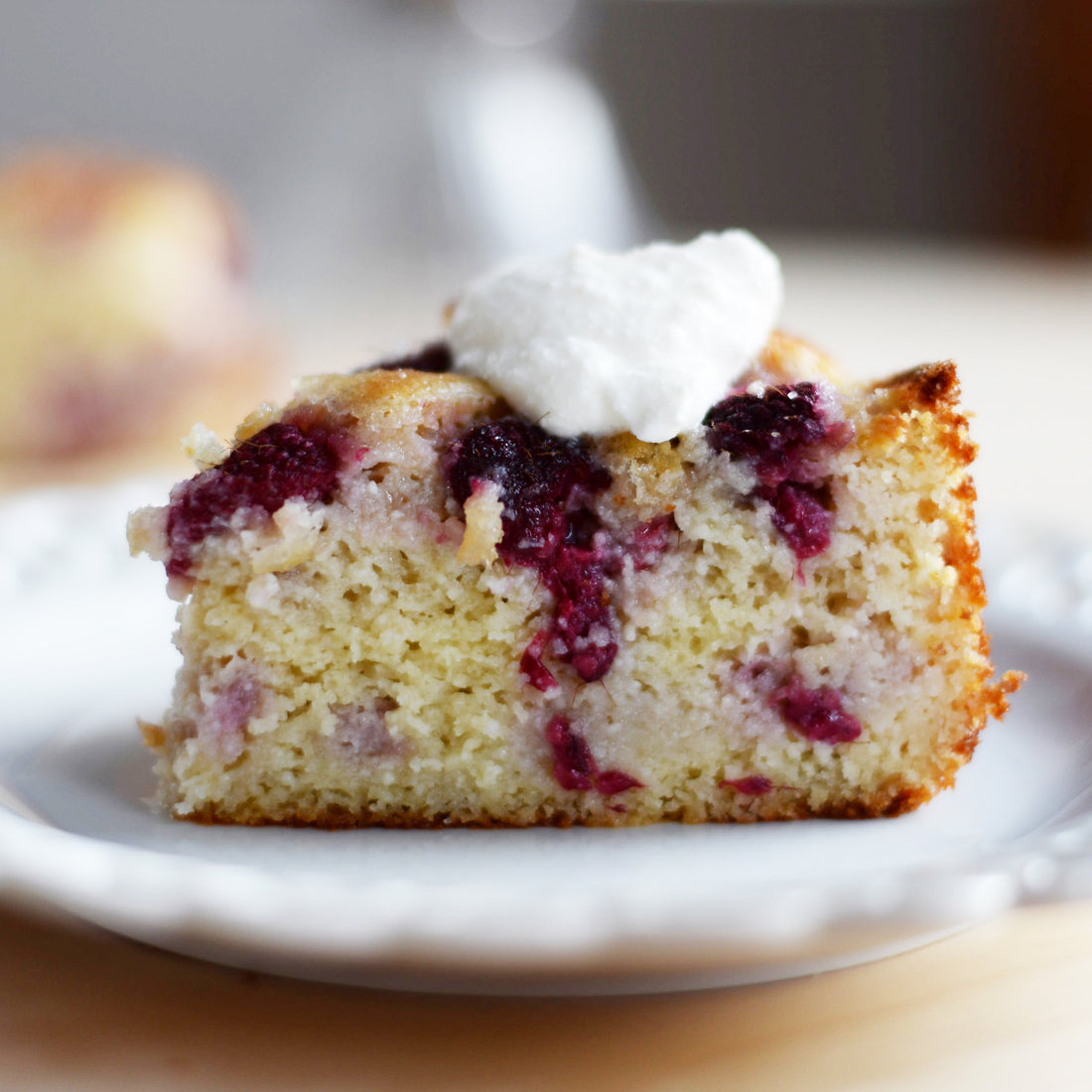 Raspberry Ricotta Cake