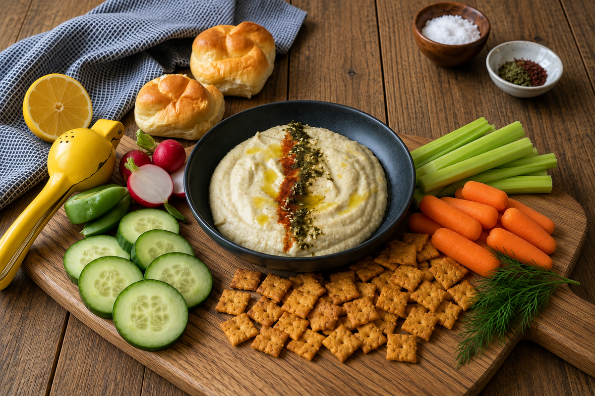 Smoky & Creamy Baba Ghanoush