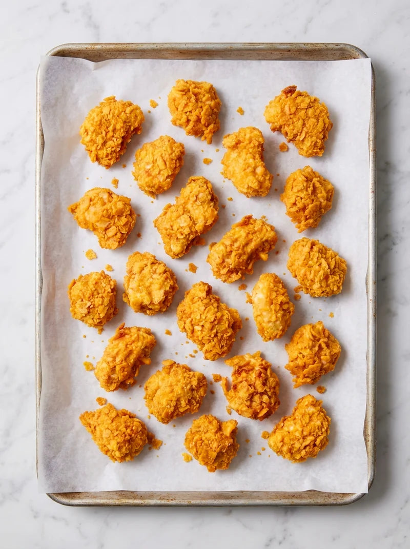Cheddar Crusted Nuggets
