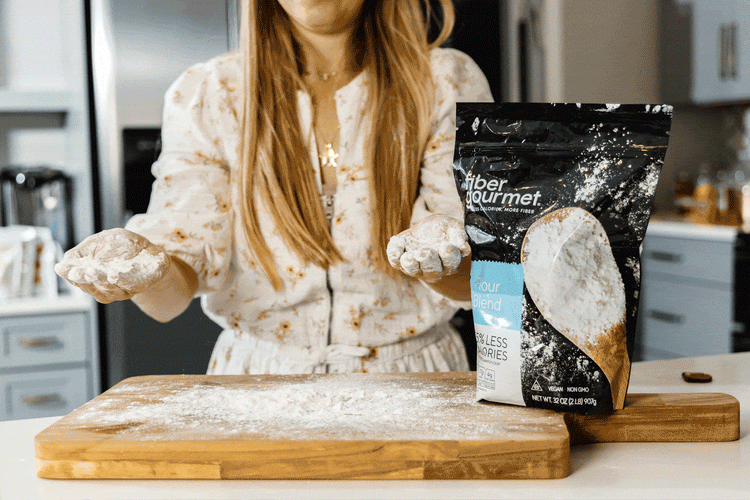Healthy Flour Blend Low in calories, High in Fiber Fiber Gourmet