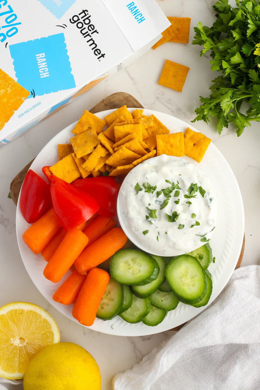 EASY HIGH-PROTEIN RANCH DIP
