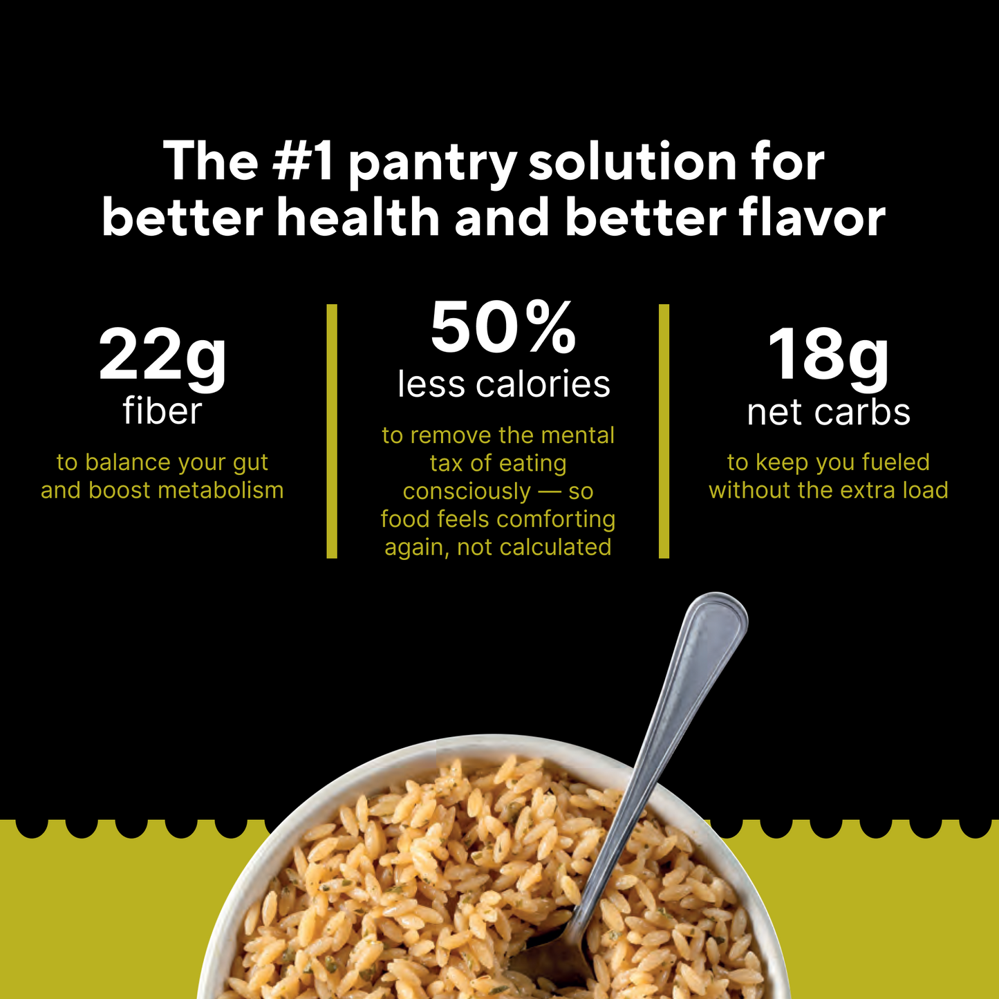 Garlic and Herb Riced Pasta