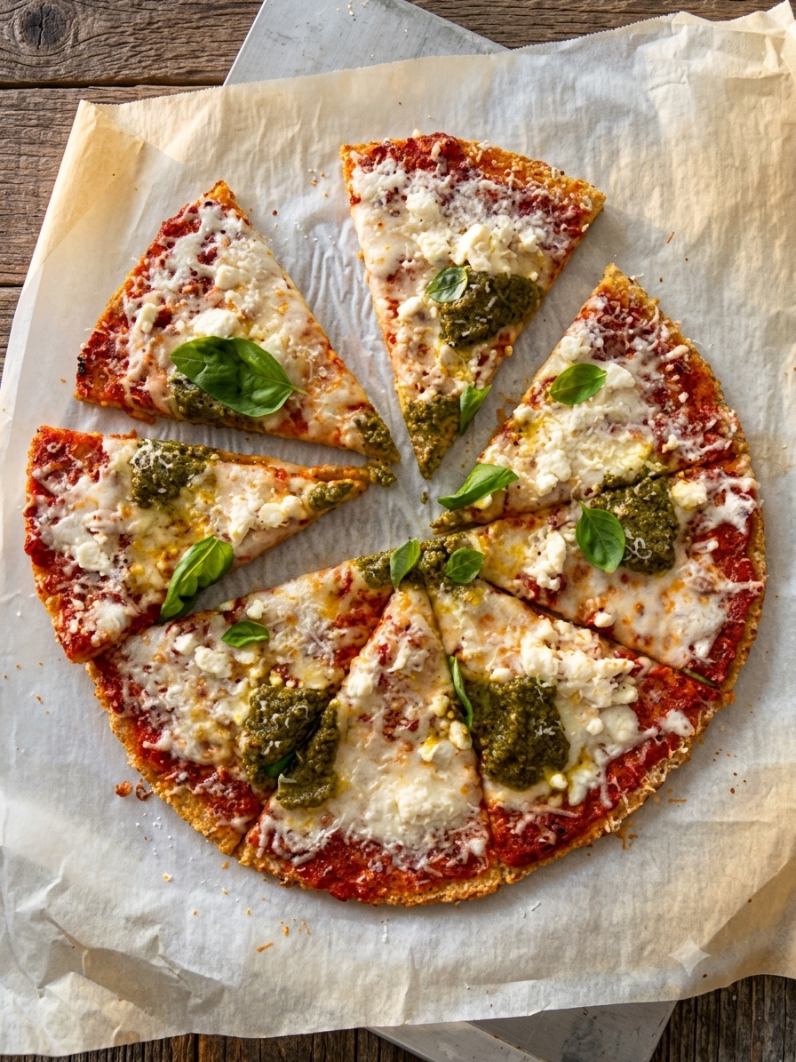 Easy Cauliflower Pizza