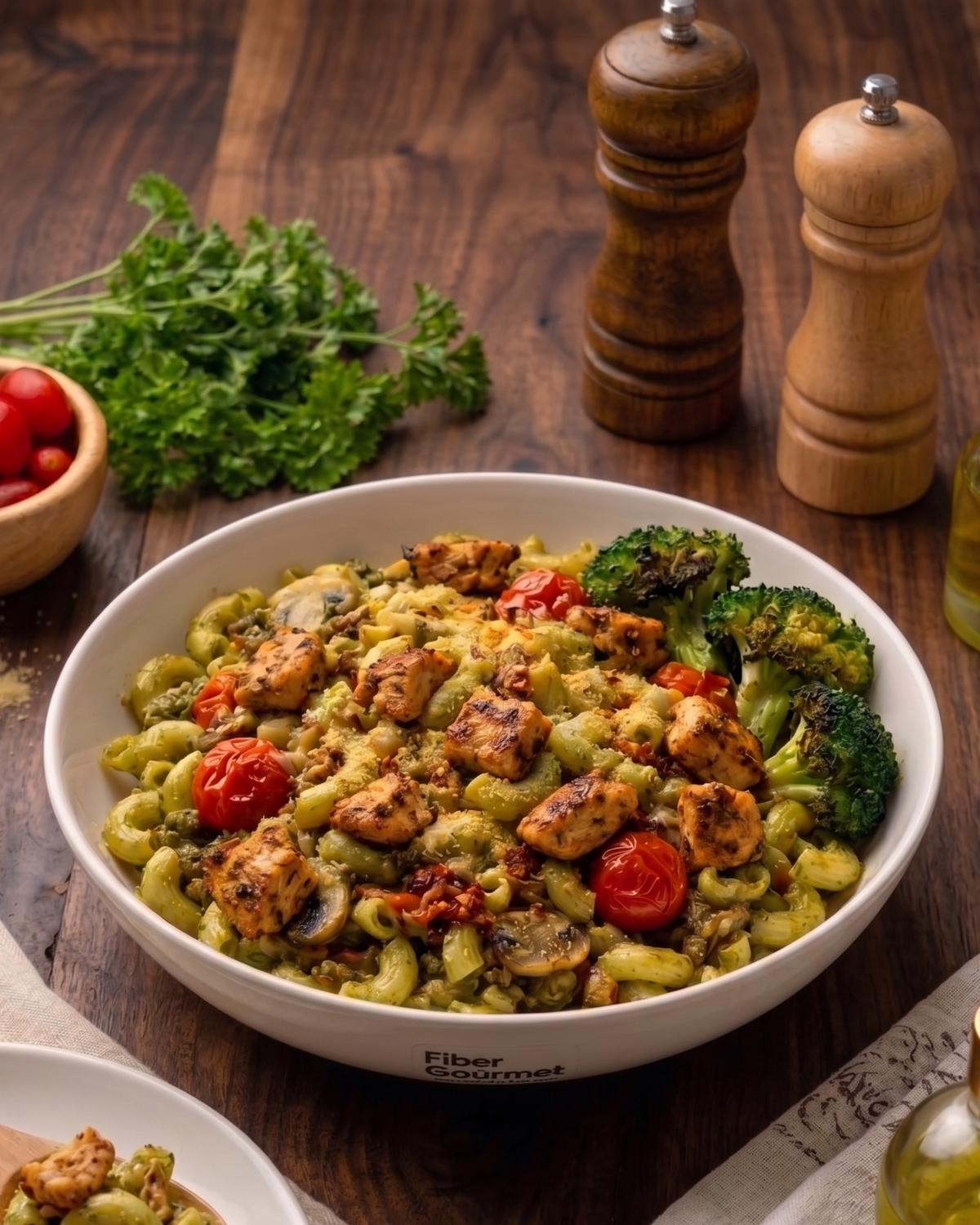 Spicy Chicken Light Elbows Pasta