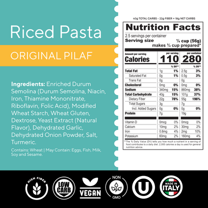Original Riced Pasta