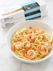 Lightened-Up Shrimp Scampi