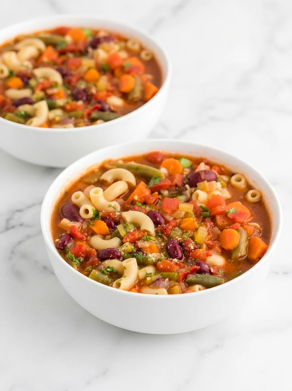 High-Fiber Spring Minestrone