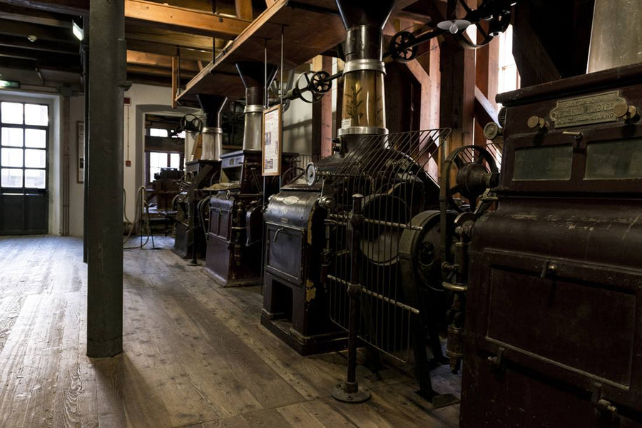 The original mill, now a museum
