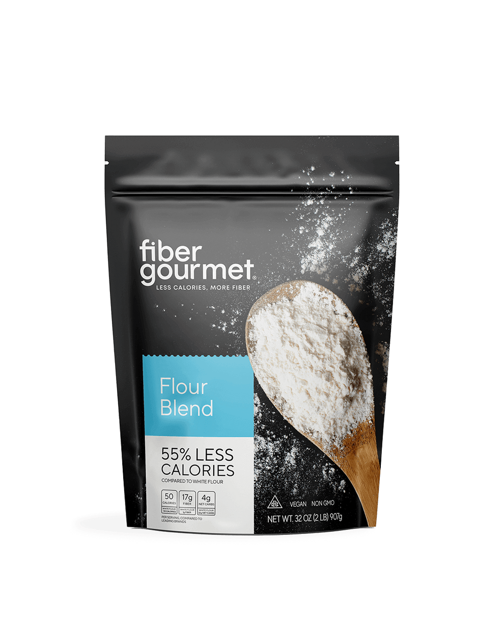 Healthy Flour Blend Low in calories, High in Fiber Fiber Gourmet